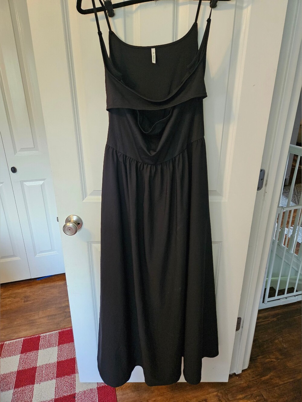 Halara Breezeful Black Maxi Dress